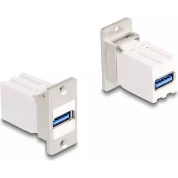 DeLOCK Keystone moduļa savienotājs USB 5 Gbps Type-A sieva–sieva