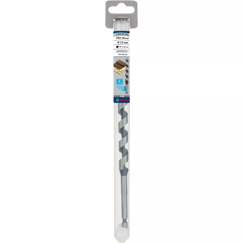 Bosch PRO Wood Auger Bit 1,2 cm diametrs 1 gab.