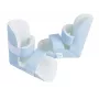 Papēžu aizsargs TIMAGO SVP 2413, velūrs, viens izmērs, Velcro aizdare, balts, 2 gab. iepakojumā