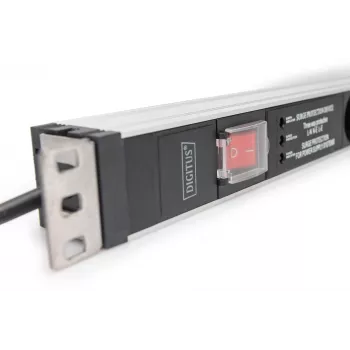 Digitus DN-95433 sloksne 5 drošām kontaktligzdām, 2m kabelis