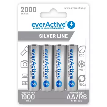 Everactive EVHRL6-2000 uzlādējama AA baterija, NiMH, 2000 mAh
