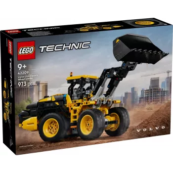 Konstruktors LEGO Technic Volvo L120 Elektriskais Riteņu Iekrāvējs modelis 42209, 973 gab., vecumam no 9+ gadiem, 140×110×350 mm