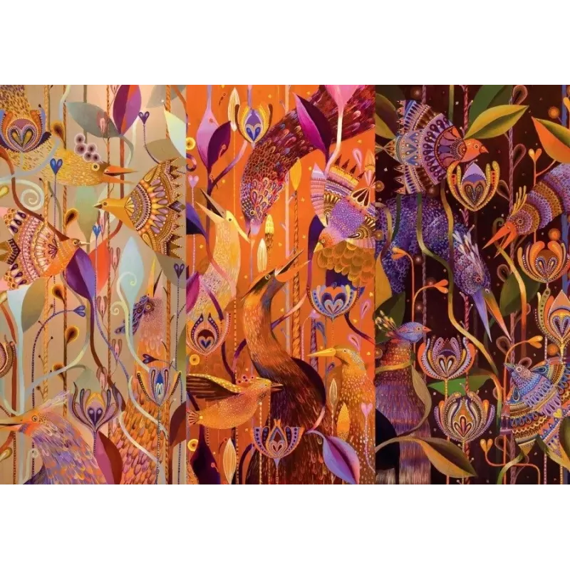 Puzle Good Loot Imagination - Karolina Matyjaszkowicz: In the Bird Thicket - Triptihs 1000 gab.