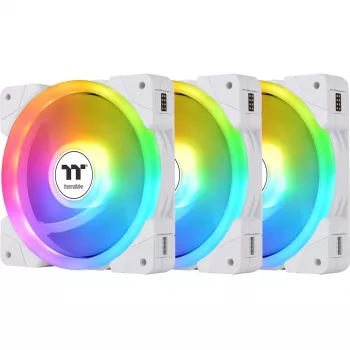 Thermaltake SWAFAN EX12 ARGB 140mm White 3-Pack