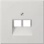 JUNG LS 969-2 UA LG - Pelēks - Termoplasts - RJ45 keystone modulis