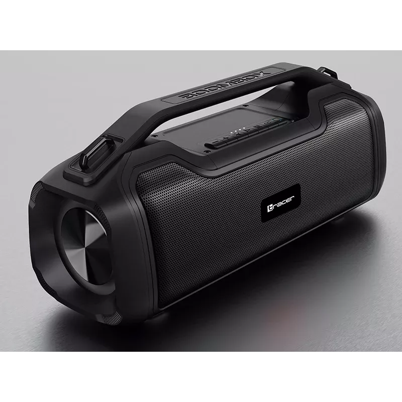 Pārnēsājams skaļrunis TRACER BigBoy TWS Bluetooth 40W RMS, Bluetooth 5.3, 12h akumulators, Melns