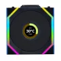 Lian Li UNI FAN SL Wireless LCD 120 Melns 3 gab. komplekts
