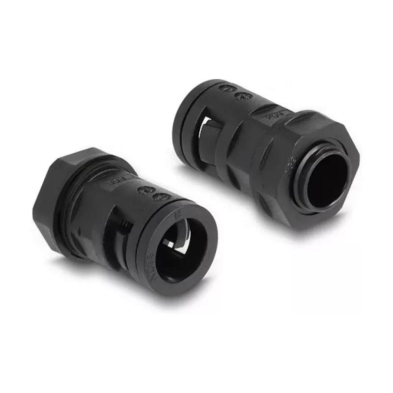 Kabeļa uzmava DeLOCK 60462 Melna 13mm 2m