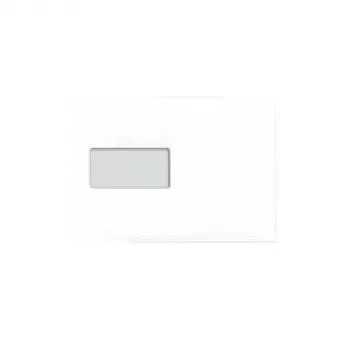 Aploksne MAILmedia C5 90 g/m² pašlīmējoša ar logu 162 x 229 mm