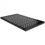 Rack plaukts ROLINE 19 collu 1 U 50 kg melns tērauds