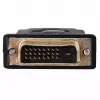 Savio CL-21 HDMI-DVI savienotājs, Sievišķais/Sievišķais, Melns