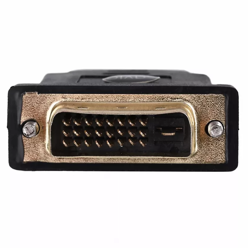 Savio CL-21 HDMI-DVI savienotājs, Sievišķais/Sievišķais, Melns
