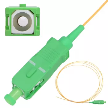 Pigtail Extralink SC/APC vienmodas G.657.A1 900µm FTTH 2 m