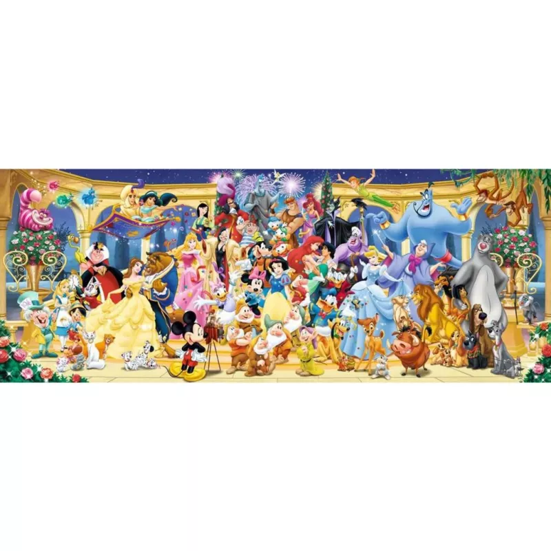 Puzle Panorāma - Disney Gruppenfoto (1000 gab.)