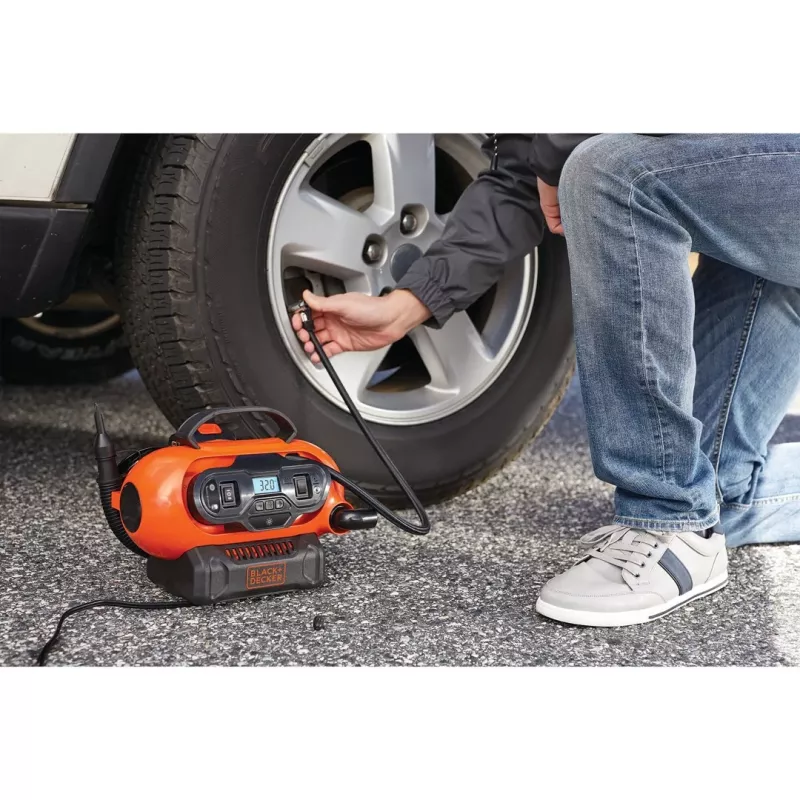 Black & Decker BDCINF18N-QS gaisa kompresors 160 l/min, 230V/12V