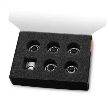 EK Water Blocks EK-Quantum Torque 6-Pack HDC 12 – 6 savienotājelementi cietajai 12 mm caurulei