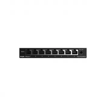 Pārvaldāms slēdzis Ruijie Networks RG-ES208GC L2 Gigabit Ethernet 8 porti