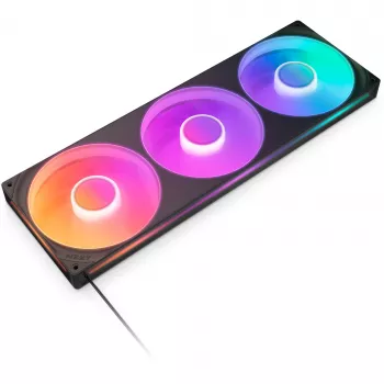 Ventilators NZXT F420 RGB Core 14 cm Melns, Fluid Dynamic Bearing