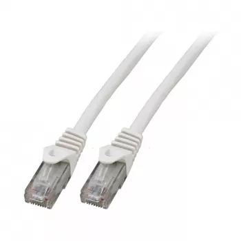 EFB-Elektronik RJ45 Patch Kabelis Cat.6 U/UTP LSZH CCA Balts 0,5m (K8104WS.0,5)