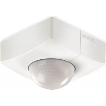 Griestu PIR sensors Steinel IS 3360 COM1 — vadu, AC 220–240V, 2000W, balts, 95×95×65 mm