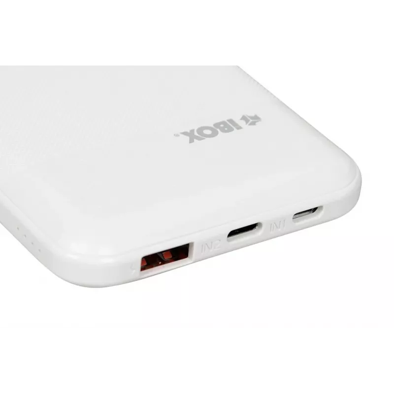Portatīvais akumulators IBOX IPB10 10000 mAh, Li-Ion, Quick Charge 3.0, USB-C un USB-A izejas, 20W PD