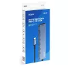 USB Type-C centrmezgls SAVIO AK-82 ar HDMI, MicroSD, USB 3.2 Gen1, PD caurlaidi, 4K@30Hz, 5000 Mbit/s, melns