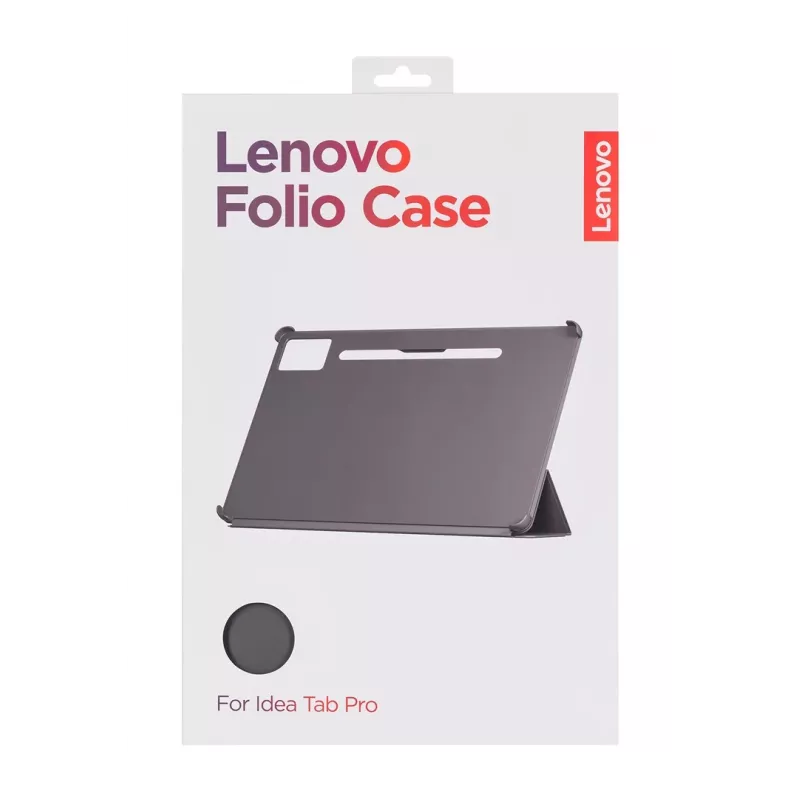 Folio maciņš planšetdatoram Lenovo ZG38C05980 — 12,7 collu (32,3 cm), pelēks, polikarbonāts/TPU