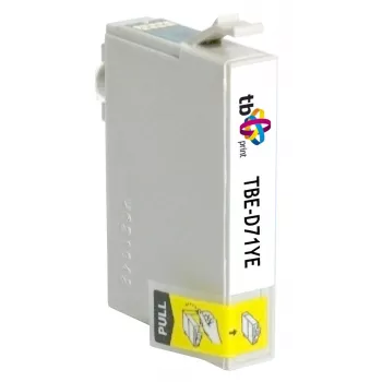 Tintes kasetne TB saderīga ar Epson T0714 Dzeltena