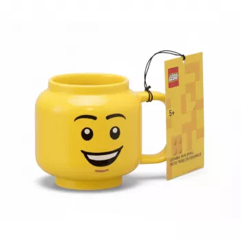 Keramikas krūze Room Copenhagen LEGO Happy Boy Small Yellow 40460806