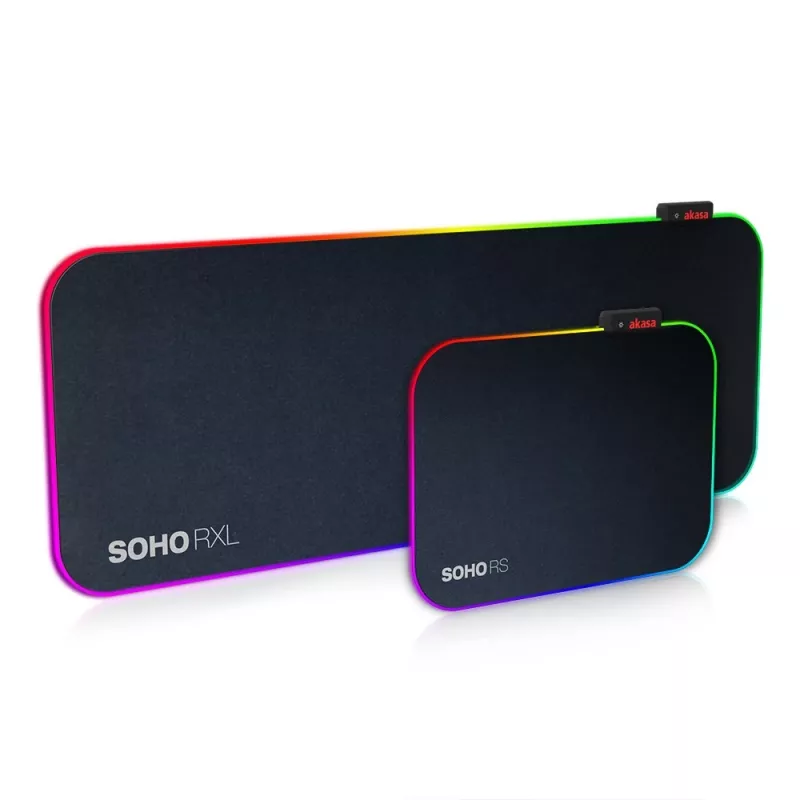 Akasa SOHO R Gaming pelējuma paliktnis Melns
