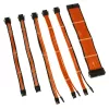 Kabeļu pagarinājumu komplekts Kolink Core Adept Orange