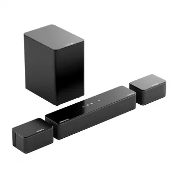 Soundbar Ultimea U2520 5.1 kanāli ar bezvadu zemfrekvences skaļruni, Dolby Atmos, APP vadība, melns