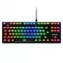Mehāniskā spēļu tastatūra Sharkoon Crystal Shark Black DE ar RGB apgaismojumu