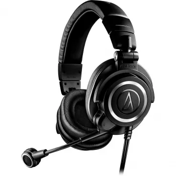 Audio-Technica ATH-M50XSTS-USB austiņas/mikrofons Vadu galvas saite Gaming Melna