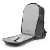 Mugursoma XDDESIGN Bizz Grey P705.932 — ūdensizturīga, viegla pilsētas mugursoma