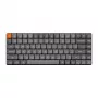 Tastatūra Keychron K3 Pro Universāla USB + Bluetooth QWERTY Melna Pelēka Sarkana