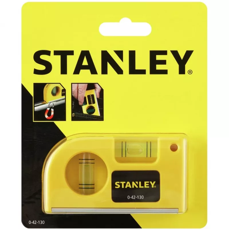 Stanley by Black & Decker 0-42-130 Kabatas ūdenslīmenis 8.7 cm 2 mm/m