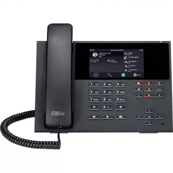 Auerswald COMfortel D-400 analogais telefons Melns
