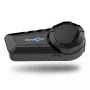 FREEDCONN KY-PRO SINGLE motocikla intercoms Melns