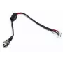 Strāvas ligzda ar kabeli, TOSHIBA Satellite A500, L455, L455D, L555, L555D sērijai