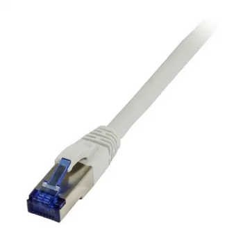 Patch kabelis RJ45 CAT6A 500MHz 1,5m pelēks S-STP (S/FTP) TPE/LSZH (Superflex) AWG26 Synergy