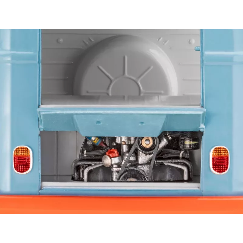 Plastmasas modelis VW T1 Panel Van - Gulf Dekorācija 1/24