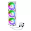 Šķidruma dzesēšanas komplekts Cooler Master MasterLiquid 360L Core ARGB Balts 12 cm ventilatori