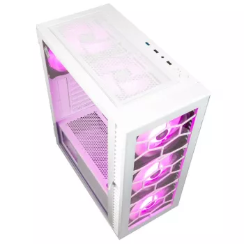 Kolink Observatory HF Glass ARGB Midi-Tower - balts