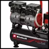 Kompresors TE-AC 110/6 Silent Plus (melns/sarkans, 550 W)