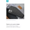 Mīkstais vāciņš Devia Woven2 iPhone 11 Pro — austā faktūra, melns