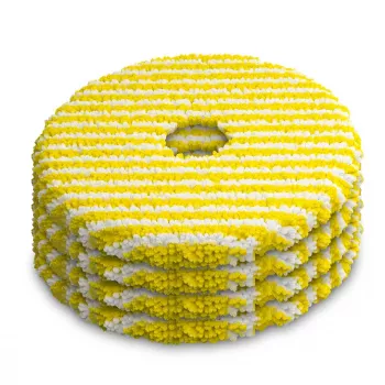 Mop paliktņu komplekts KARCHER RVM 4 (2.269-130.0) Dzeltens, Balts