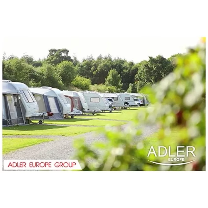 Adler AD 8051 veļas mašīna, augšējā ielāde, 3 kg, balta/zila