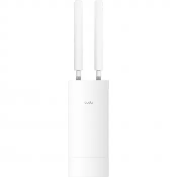 Cudy AP1300 Outdoor piekļuves punkts — divjoslu 2.4/5 GHz, 300/867 Mbps, IP65, PoE, 2 ārējās RP‑SMA antenas
