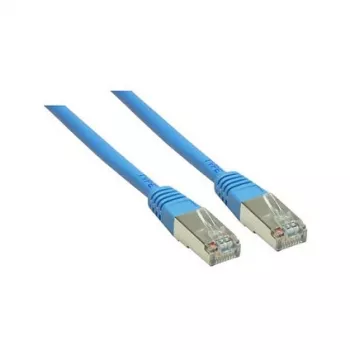 Tīkla kabelis Alcasa 1m Cat6 S/FTP Zils
